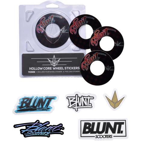 Blunt - 4 Pack Wheel Sticker 110mm - Type £5.90